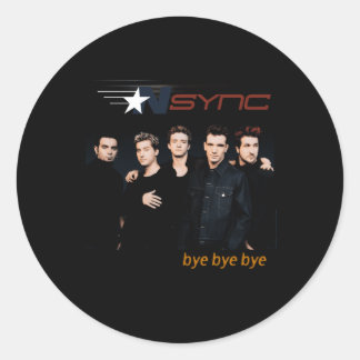 Nsync Officiell Adjö Runt Klistermärke