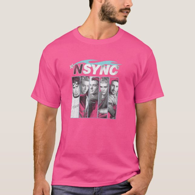 NSYNC-Officiell här Vi kör T Shirt (Framsida)