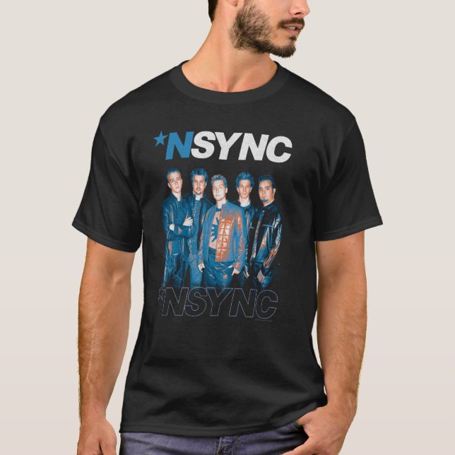 NSYNC Officiell Seeing-Dubbla T Shirt (Framsida)