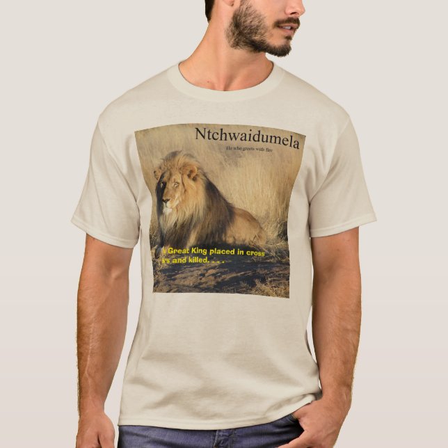 Ntchwaidumela T-shirt (Framsida)
