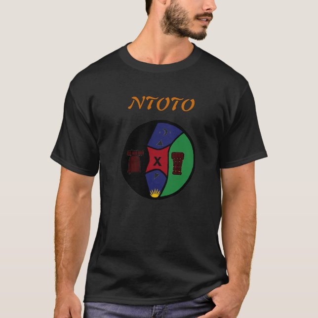 Ntoto utrustar T-tröja Tee (Framsida)