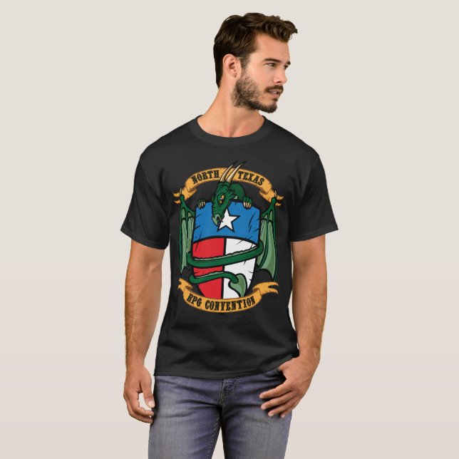 NTRPGCon manar TShirt T-shirt (Hel framsida)