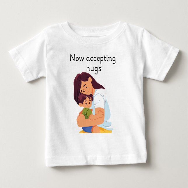 Nu accepterar vi kramar  t shirt (Framsida)