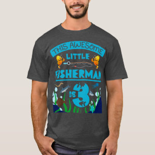 Nu är det 3 år sedan fiskaren fick födelsedag. t shirt