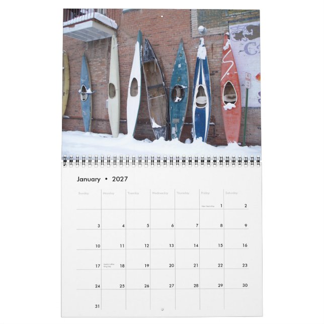 Nu är det Colorado! Kalender (Jan 2027)