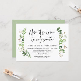 Nu är det dags att fira, Bröllopsflykt Inbjudningar