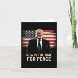 Nu är det dags för fred - Trump Kort