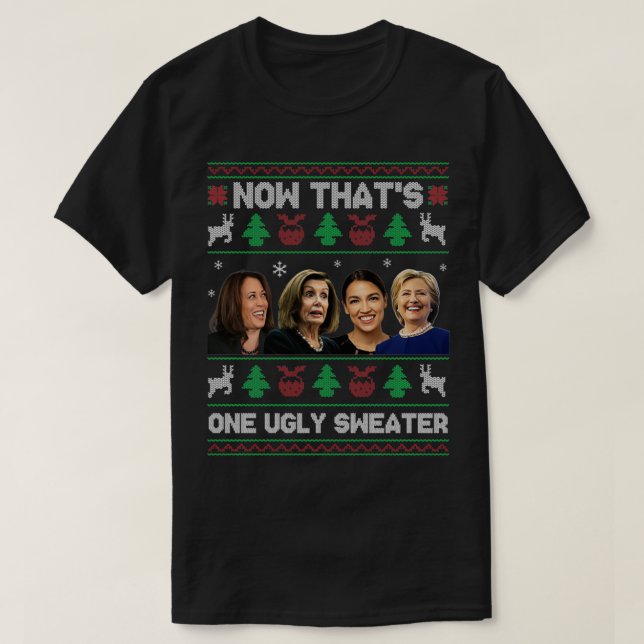 Nu är det en fuktig sötare Harris Pelosi AOC Backe T Shirt (Design framsida)