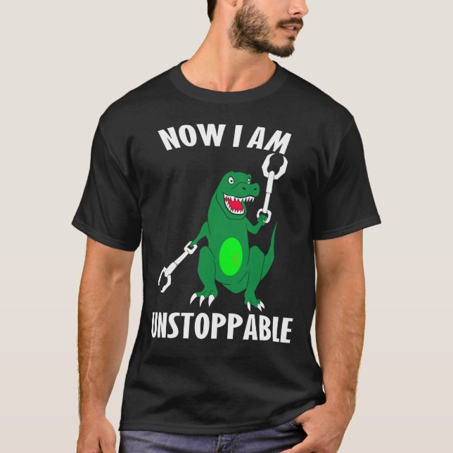 Nu är jag ostoppbar t shirt (Framsida)
