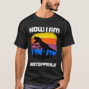 Nu är jag ostoppbar Tyrannosaurus rex Dinosaur Ju T Shirt