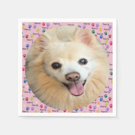 Nu är Tass-ty! Hund för anpassningsbar Pappersservett