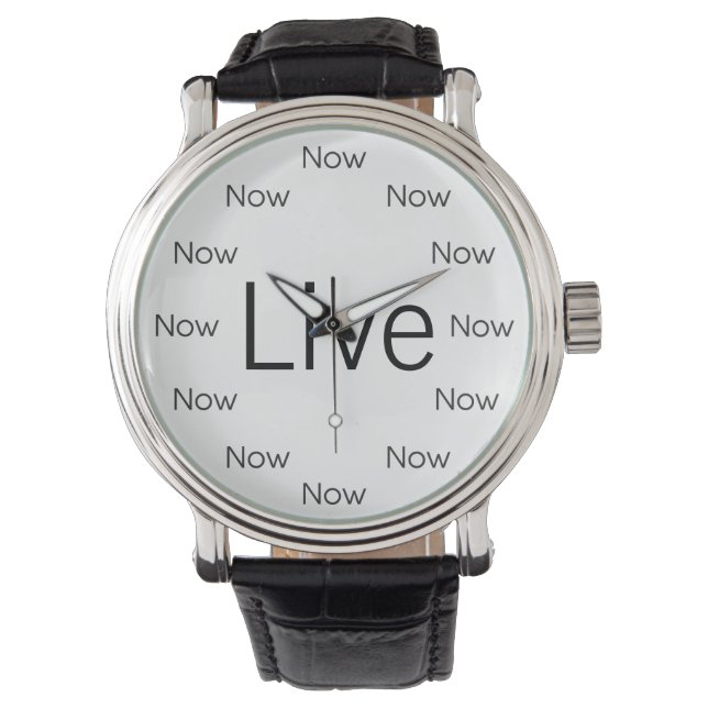 Nu är Zen™ Live For Now Armbandsur (Framsida)
