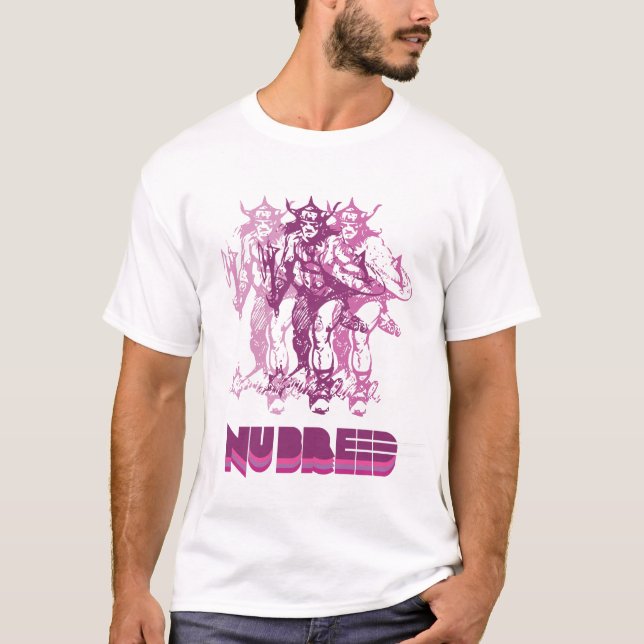 Nu-avelkrigare av Worriors T-shirt (Framsida)