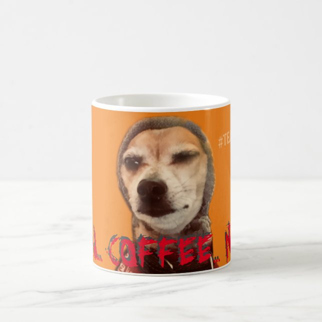 NU BEHÖVER KAFEE! Carlos B. Hund Coffee Mugg (Center)