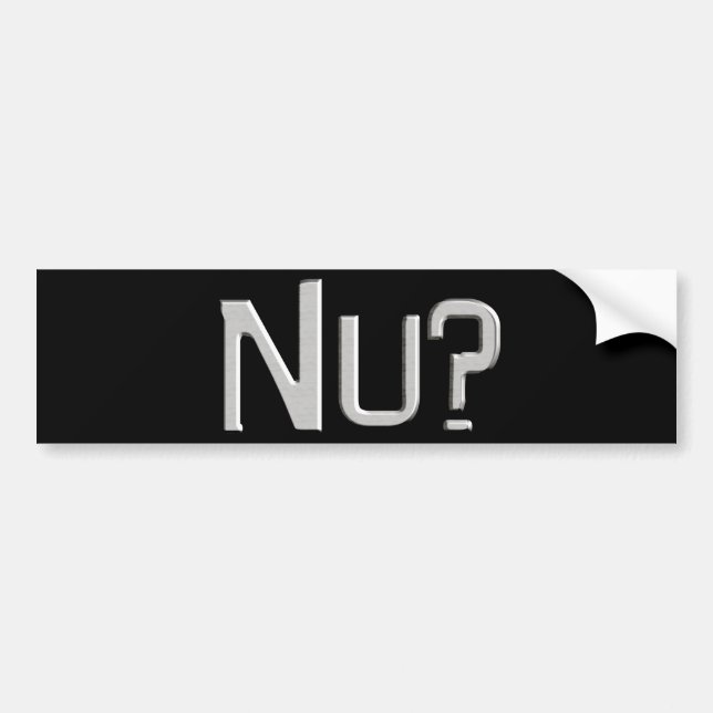Nu Bildekal (Framsidan)