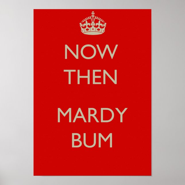 Nu då Mardy Bum Poster (Framsidan)