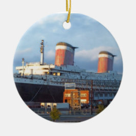 Nu & därefter julgransprydnad keramik