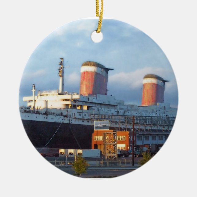 Nu & därefter julgransprydnad keramik (Framsidan)