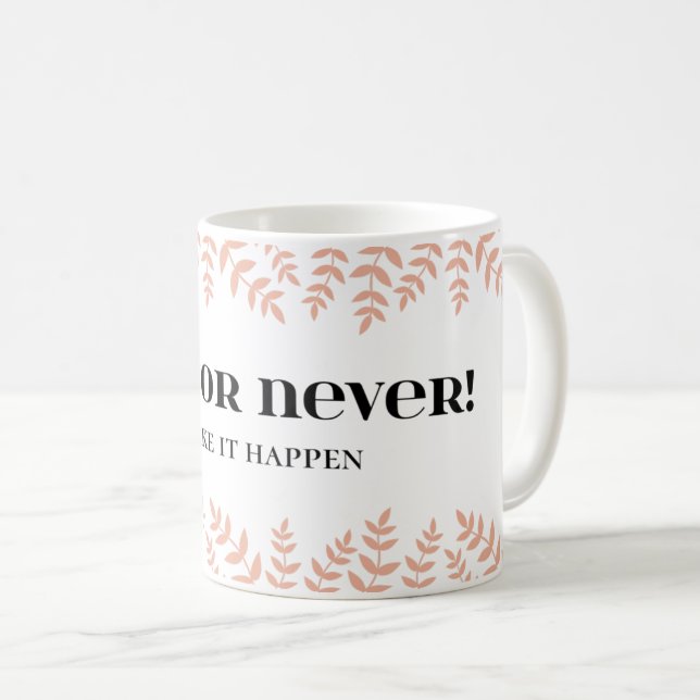 Nu eller aldrig: Ändra aktuell offert Kaffemugg (Framsida höger)
