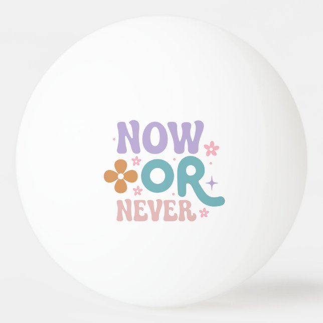 Nu eller aldrig | Inspirationsoffert Pingisboll (Framsidan)