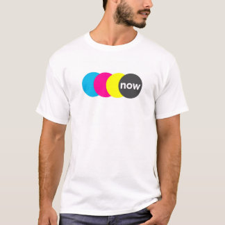 Nu enkel skjorta för CMYK T-shirt