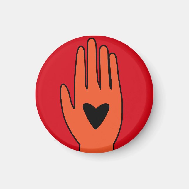 Nu finns det en grafisk plan för Palestina att skj Magnet (Framsidan)