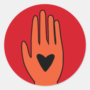 Nu finns det en grafisk plan för Palestina att skj Runt Klistermärke