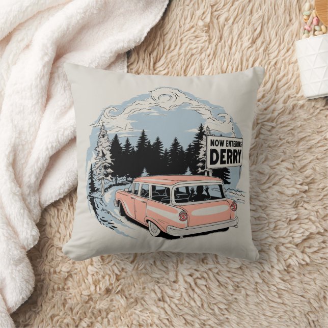 Nu går derry in kudde (Filt)