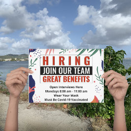 Nu Går med vi vår Anpassningsbar för teamjobb, för Reklamblad