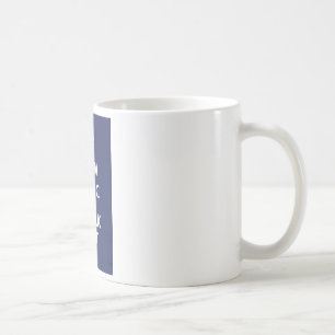 Nu göra panikslagen och flippa ur ut kaffemugg
