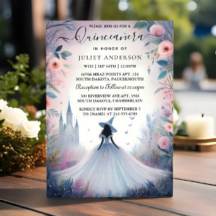 Nu har Träd Witch bytt ut skogen Quinceanera Inbjudningar