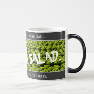 Nu har vi salladen - fåniget transl. Tyska! Magisk Mugg