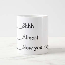 Nu kan du prata lustigt minne jumbo mugg