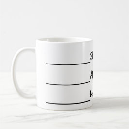 Nu kan du prata lustigt minne kaffemugg