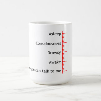 Nu kan du prata med mig kaffemugg