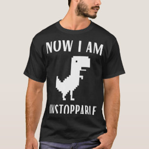 Nu kan jag inte stoppa Dinosaur Rex Webben Browser T Shirt