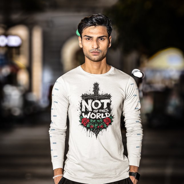 NU-Långärmad, Tri-blandning T Shirt (Skapare uppladdad)