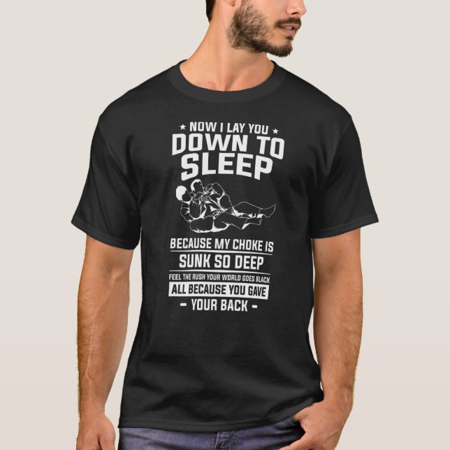 Nu Ljög jag dig att sova för mitt val är Su T Shirt (Framsida)