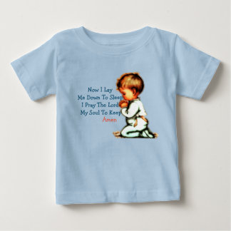 Nu Ljugit jag ner mig till sömn Barn Prayer T Shirt