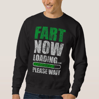 Nu när du läser in Pappa-skämt För manar Fart Joke Lång Ärmad Tröja