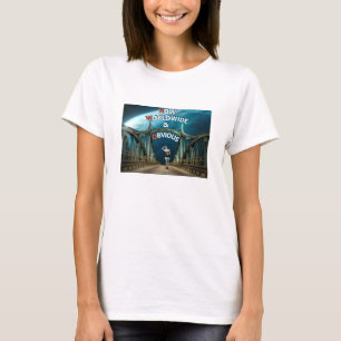 Nu över hela världen och tydlig (lätt) T-Shirt
