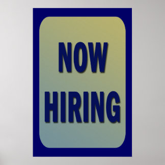 NU Poster HIRING