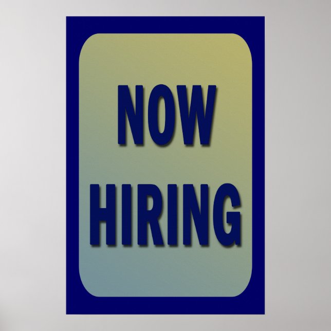 NU Poster HIRING (Framsidan)