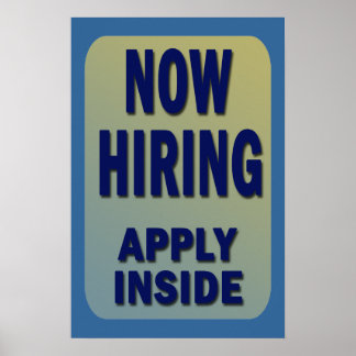 NU Poster HIRING IN SIDE