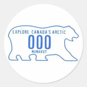 NU-prov Runt Klistermärke