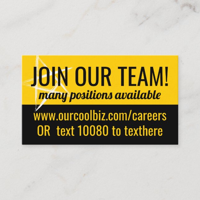 Nu rekryterar du hjälp som vill ha jobbbokföringsb visitkort (Framsida)