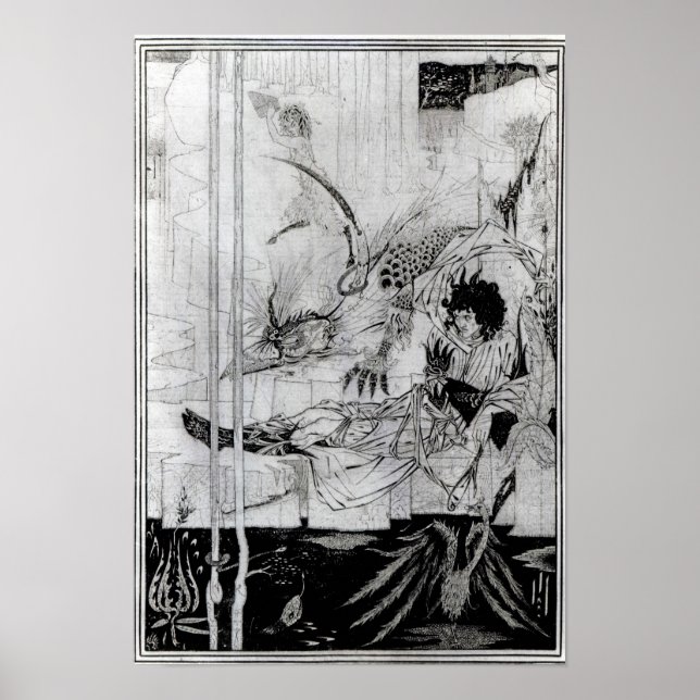 Nu såg Kung Arthur den Qutestande Beasten Poster (Framsidan)