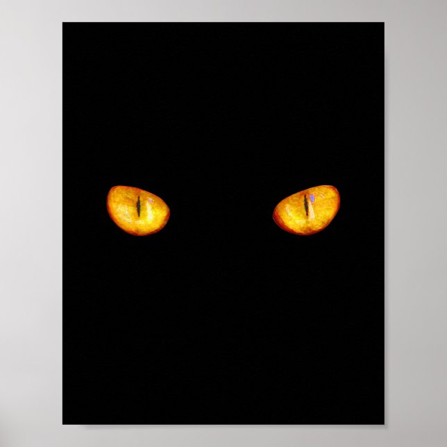Nu ser han dig Black Cat Poster (Framsidan)