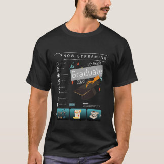 Nu strömmas 8:e klassens examen 2025 Rolig examen T Shirt