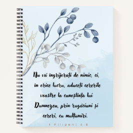 Nu va akrati de nimic Caiet cu spirala